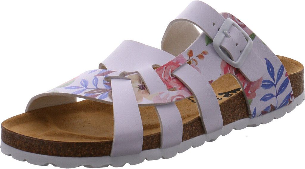 BIO Life Damen Pantolette 353 02 weiß