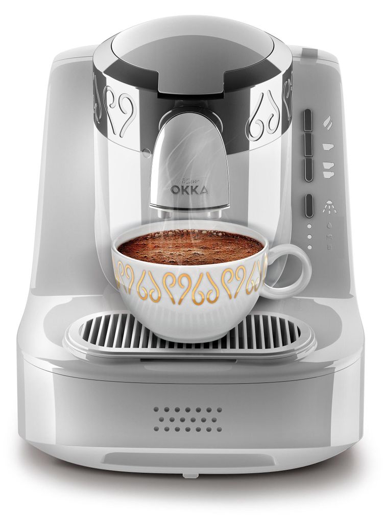 Arzum OKKA, 0,95 l, 710 W, Silber, Weiß Produktbild 