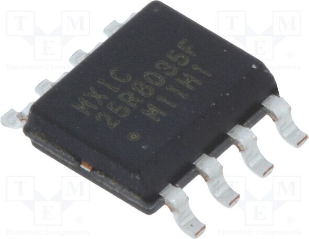 3x FLASH Speicher 8Mbit 108MHz 1,65÷3,6V SOP8 serielle MX25R8035FM1IH1/TUBE Serie