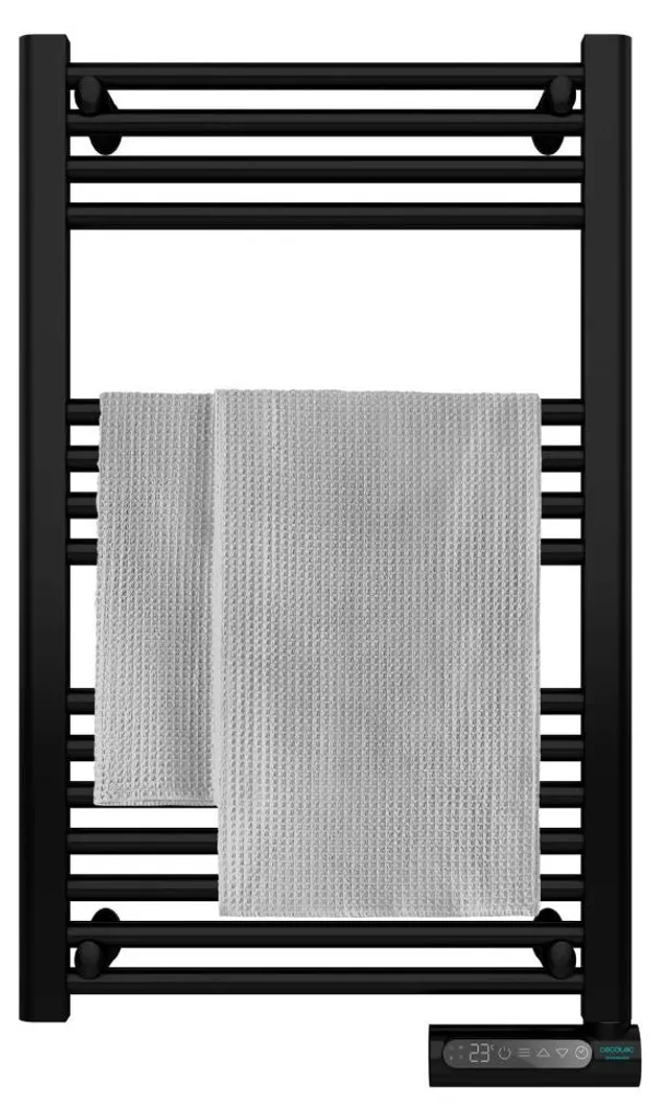 Cecotec Readywarm 9100 Smart Noir - Sèche-serviettes Électrique 500W