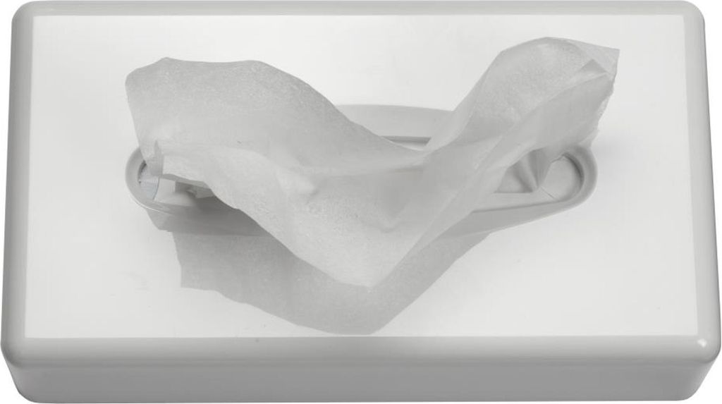 Kosmetiktuchspender SemyTop - weiß - Kunststoff