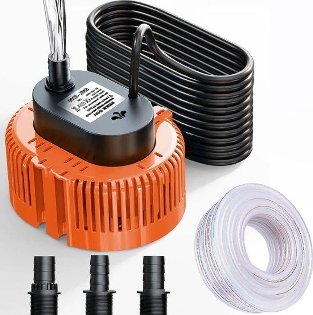 Pompe immergée Eau de Cave 75m - Fonctionnement silencieux mode Été