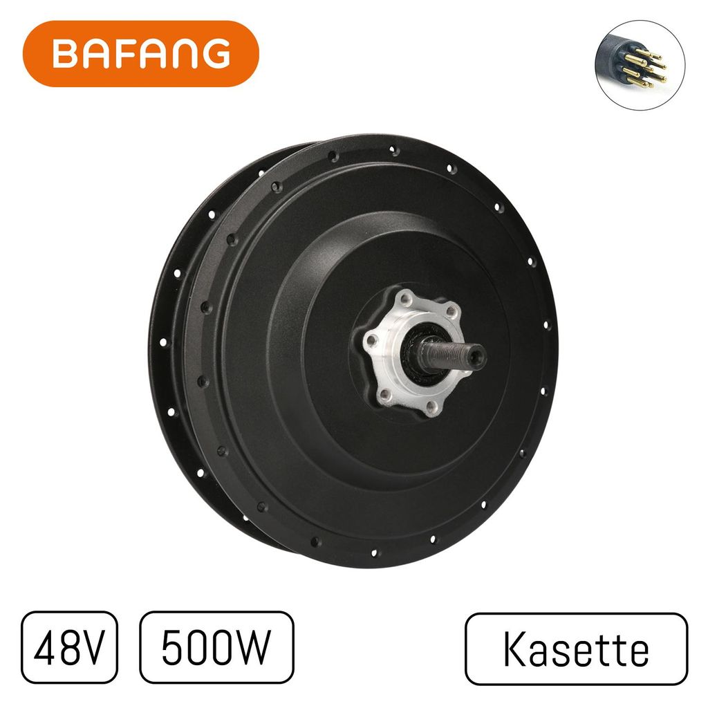 Bafang | E-Bike H620 Nabenmotor G040 Hinterrad 48V 500W, Produktbild 