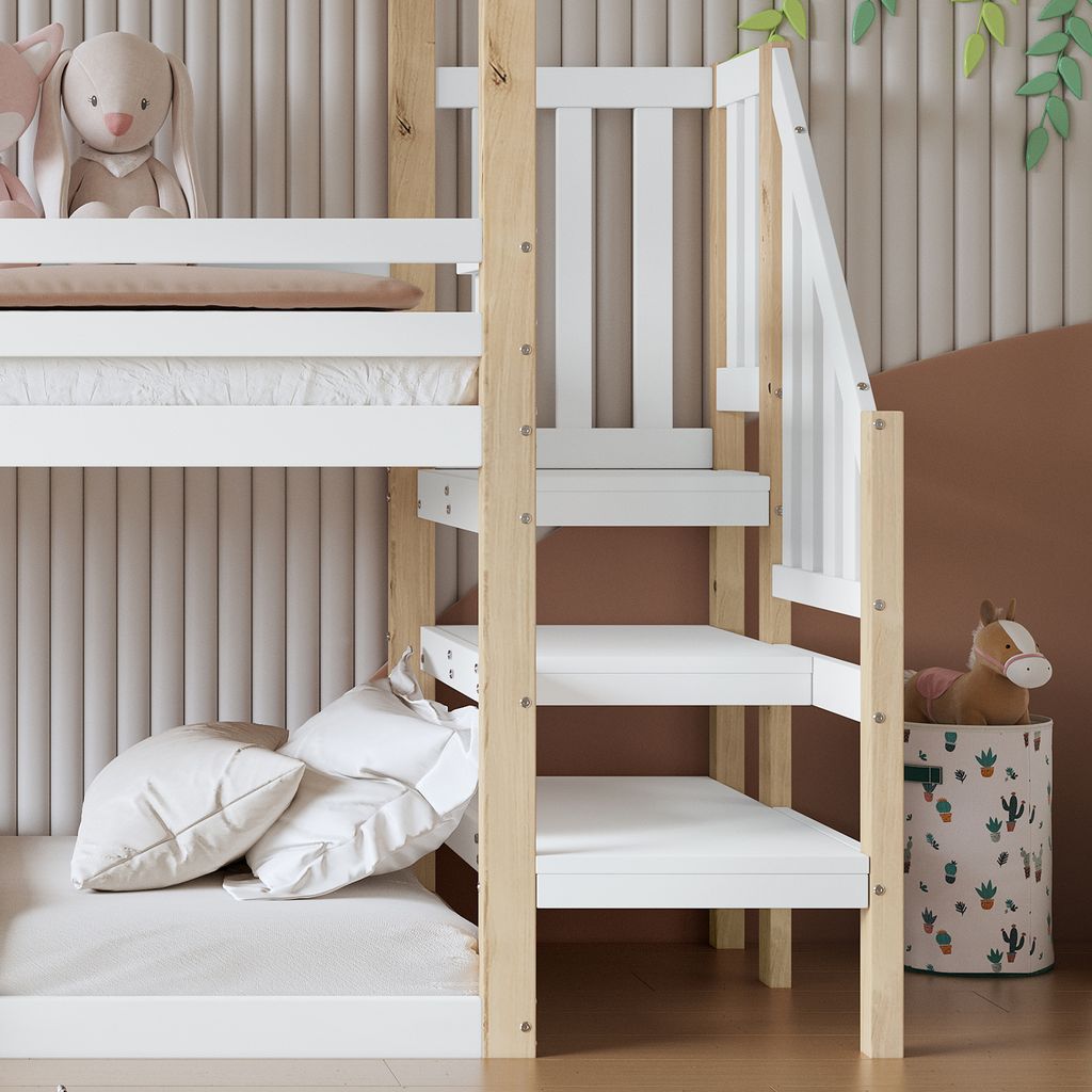 Flieks Poschodová posteľ 90x200cm s ochranou proti Obrázok produktu 5