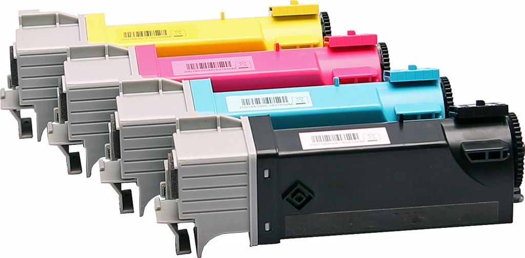 Kompatibel Set 4x Toner für Dell 2130Cn 2135Cn von ABC