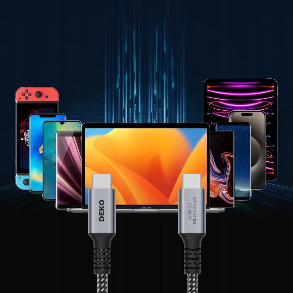 Cavo USB Tipo C 3.2 100W 2m Compatibile Apple Thunderbolt Prezzo - 12