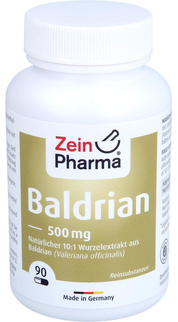 ZeinPharma Baldrian 500 mg Kapseln, 90 St. Kapseln Produktbild 