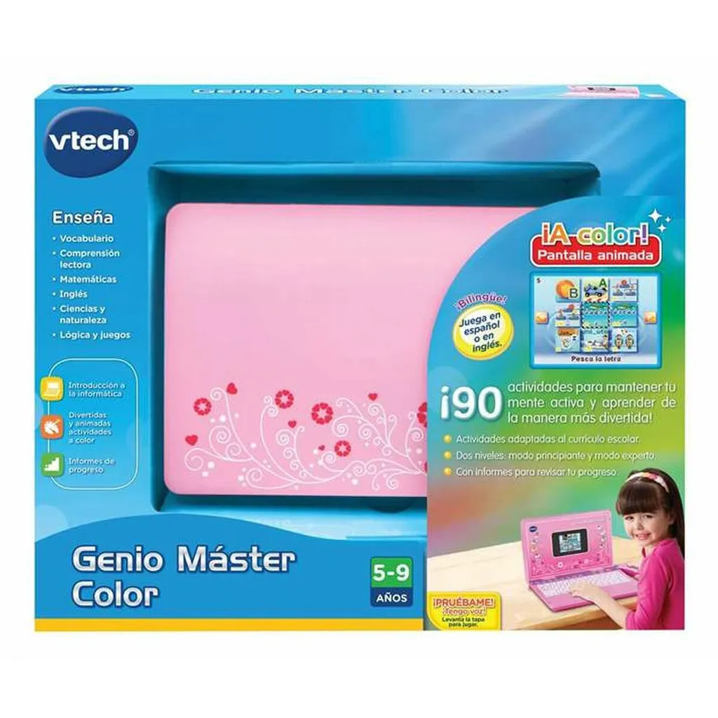 Ordinateur éducatif portable pour enfant rose : le Vtech Genius Kid - 4