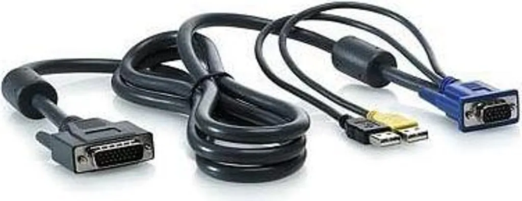 Câble KVM HPE USB 6ft : Éliminez les Erreurs de Connexion de vos Serveurs
