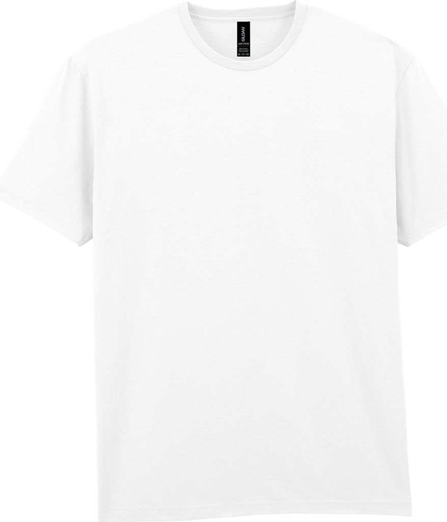 Gildan - "Light" T-Shirt für Herren/Damen Uni, Baumwolle RW11238 (XS) (Weiß)