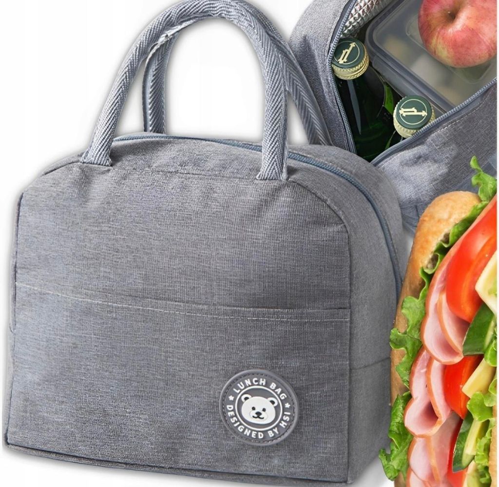 Izolovaná taška na oběd, taška na sendvič, prostorná Obrázek produktu 