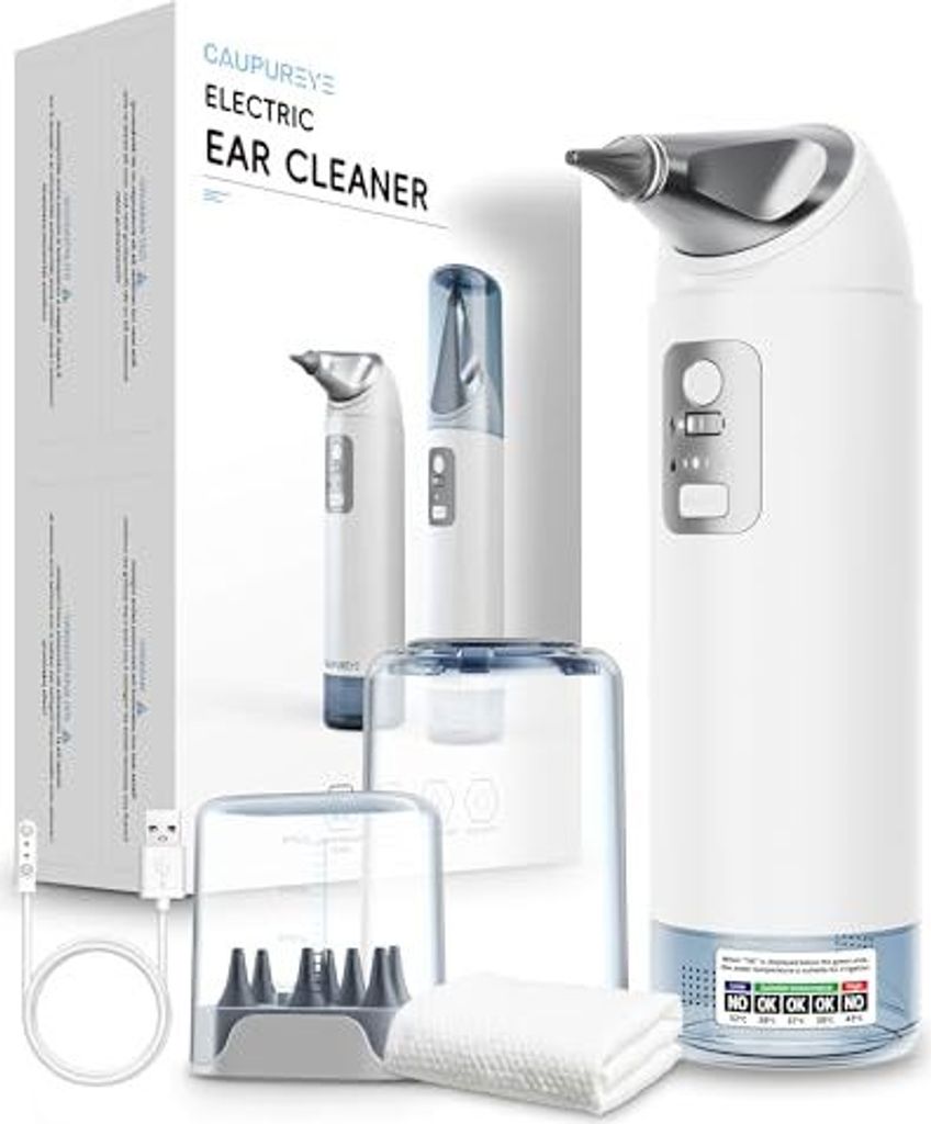 Caupureye Elektrischer Ohrenreiniger, 360° Ohrenschmalz Produktbild 
