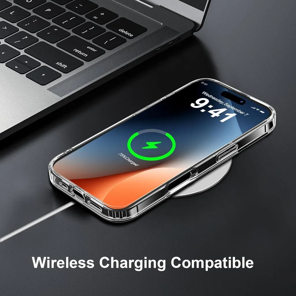 Pack Coque iPhone 16 Antichoc Transparente avec Verres Trempés Écran