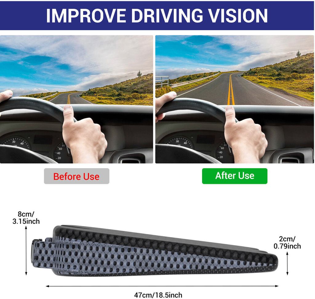 Keilkissen Auto Memory Foam Sitzkissen Schmerzlinderung für Produktbild 4