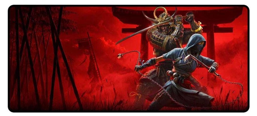 Assassin´s Creed Shadows XXL Mousepad Torii Artwork Obrázok produktu 