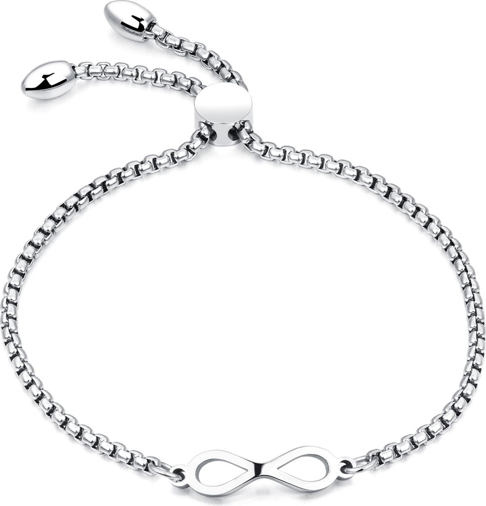 Armband Infinity mit Unendlichkeitszeichen von collezione alessandro