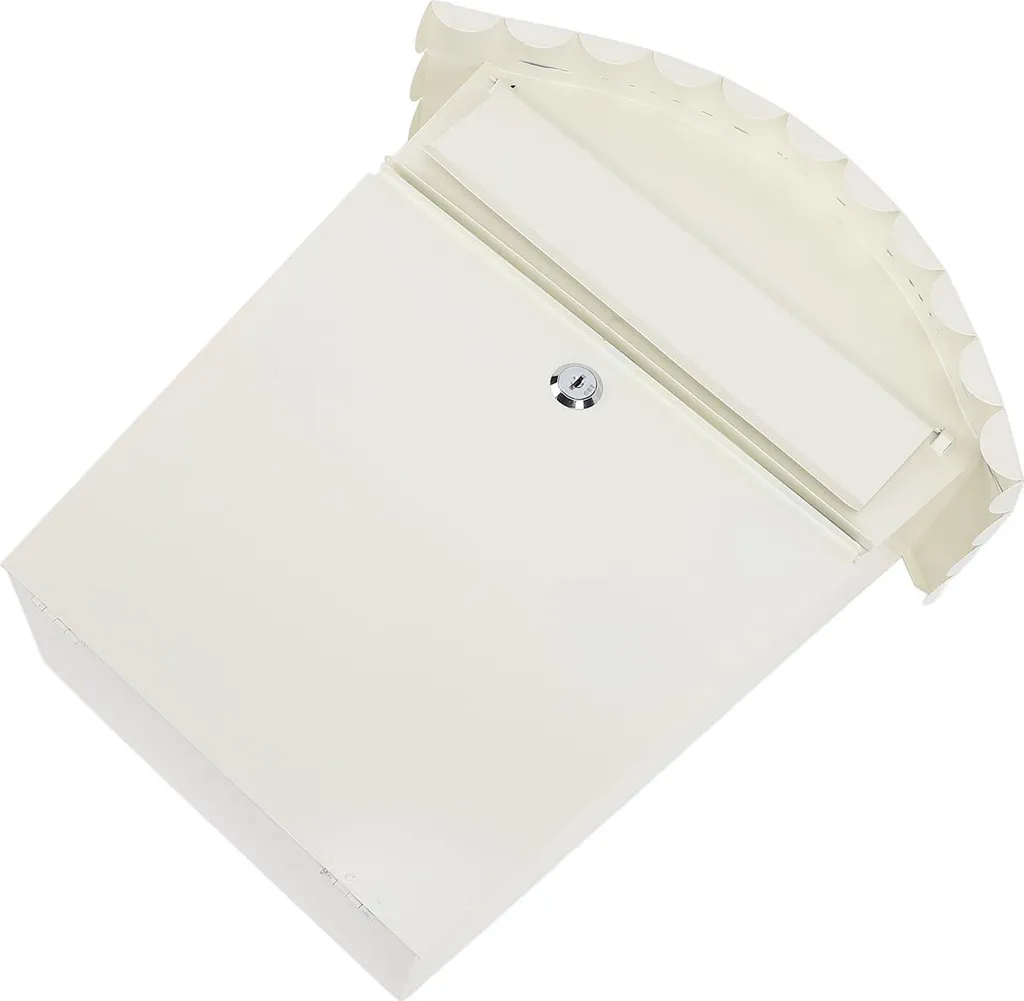 Boîte aux lettres étanche avec serrure pour décoration d'extérieur