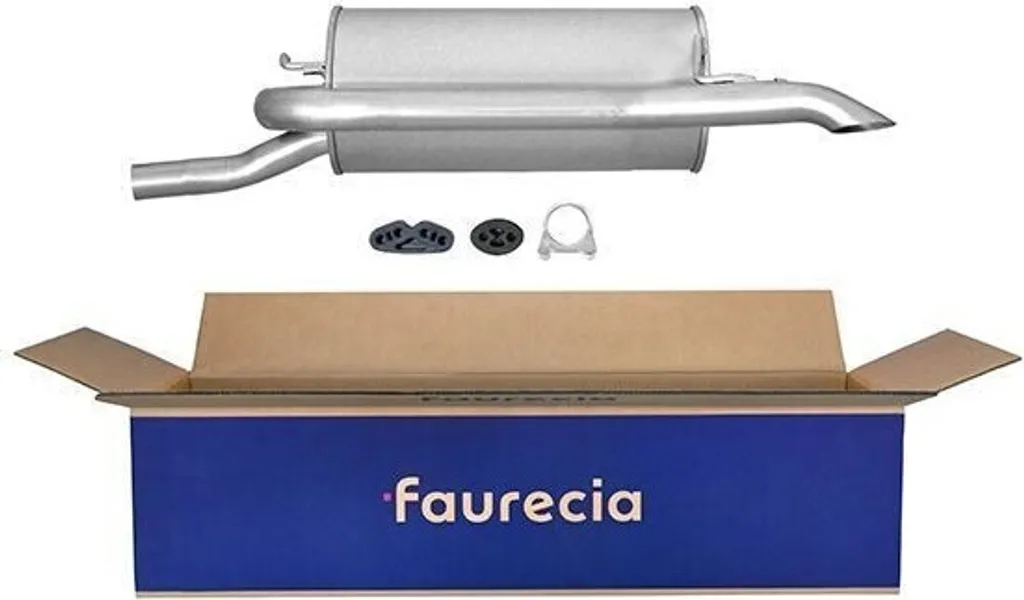 Silencieux d'échappement HELLA 8LD 366 029-261 compatible pour Palio