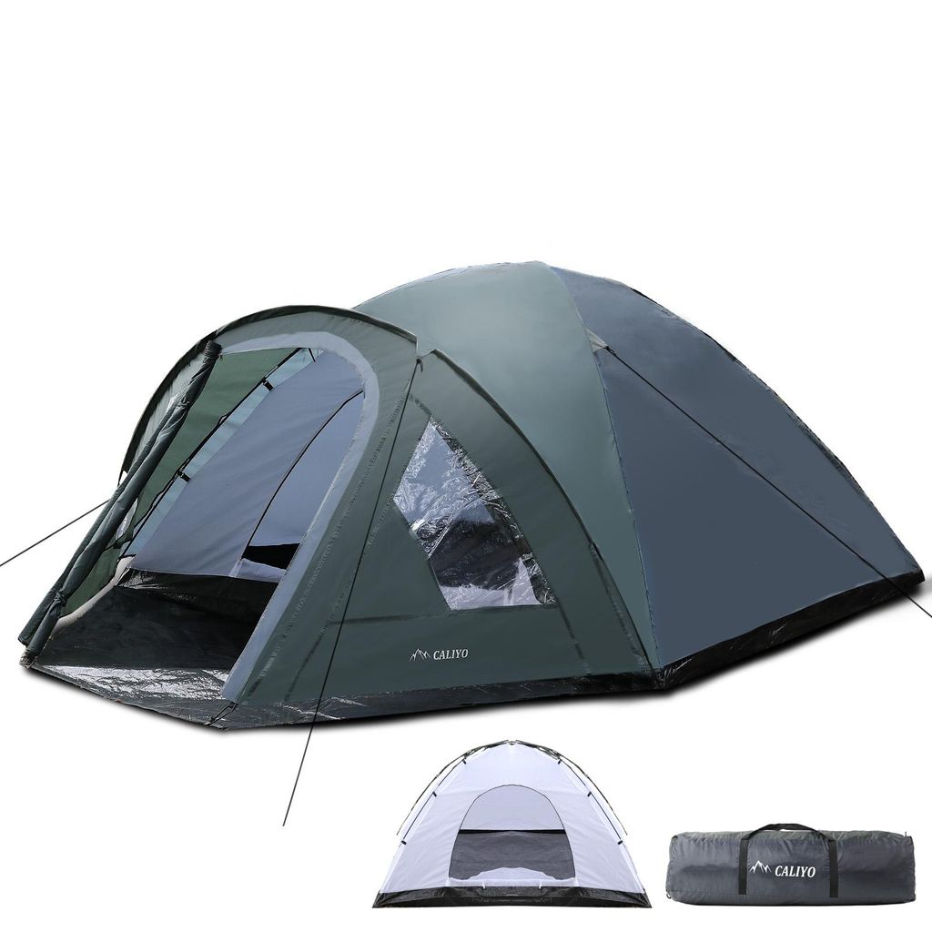 Campingzelt 3-4 Personen, Kuppelzelt XXL mit Verdunkelt 3-4 Produktbild 