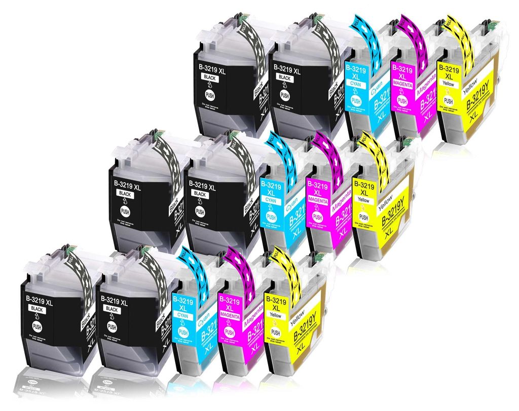 15er Pack Druckerpatronen LC3219 LC3219XL kompatibel mit MFC-J6530 J6530DW