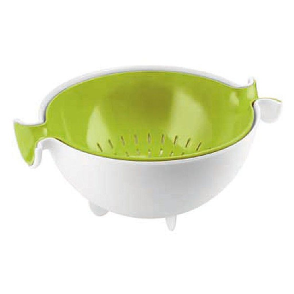 Guzzini Set Abtropfsieb Mit Behalter Spin&Drain, 29250084