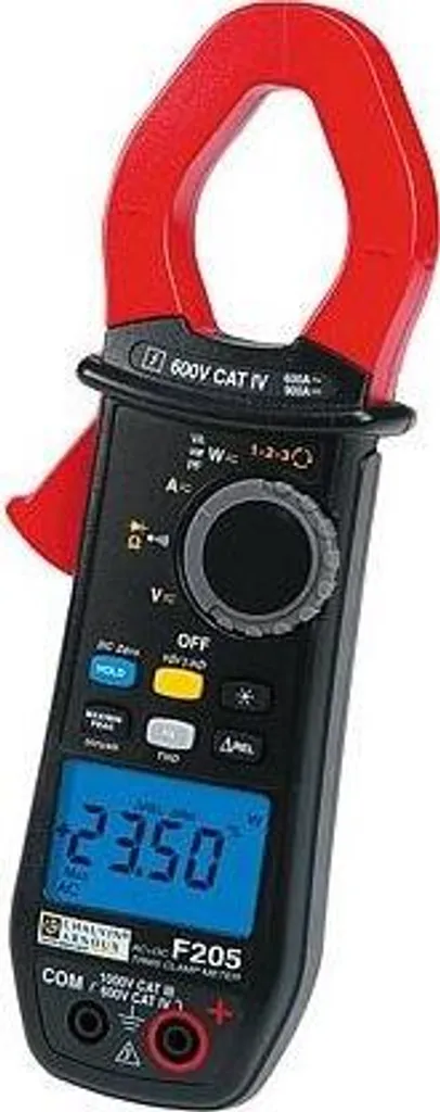 Multimètre F205 Chauvin Arnoux - Pince de Mesure Numérique 600A AC/DC