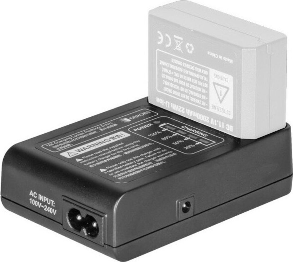 Quadralite Stroboss VC-18 Ladegerät Produktbild 