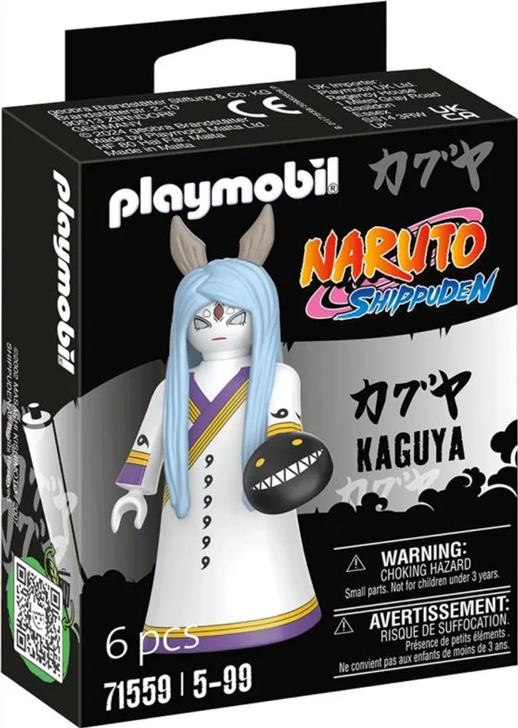 Figurine Kaguya PLAYMOBIL 71559 pour Recréer les Combats Naruto Shippuden