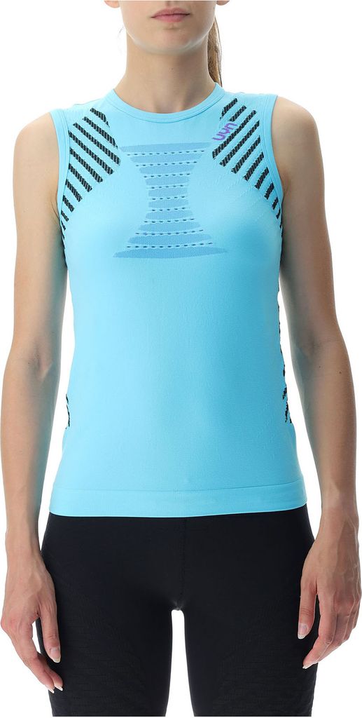 UYN Running Ultra1 ärmelloses Laufshirt Damen curacao/black/purple XS