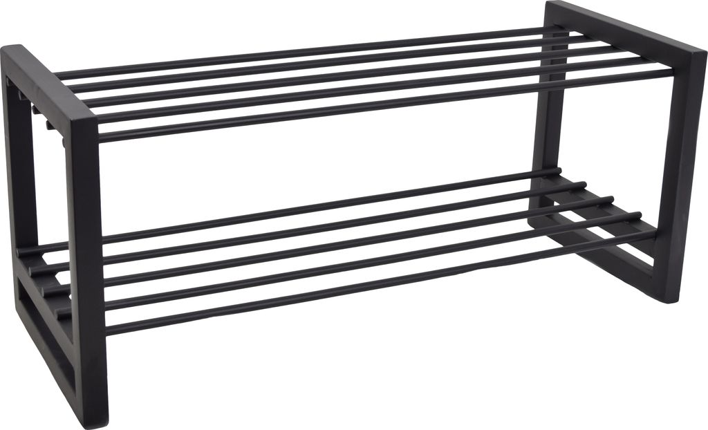 LOFT42 Hall Schuhregal - Metall - Schwarz - 70x30x28 Produktbild 1