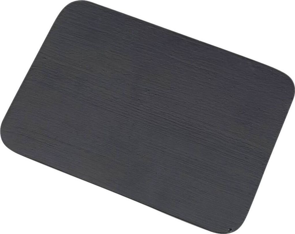 Kerzenteller Aluminium Schwarz 17x12cm Untersetzer Kerzenhalter Tischdekoration