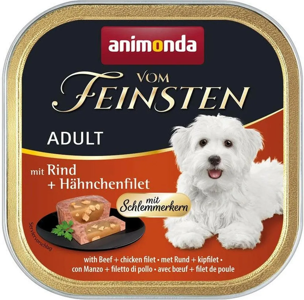 Animonda Vom Feinsten Schlemmerkern Manzo e Pollo 150g x 22 - Offerta