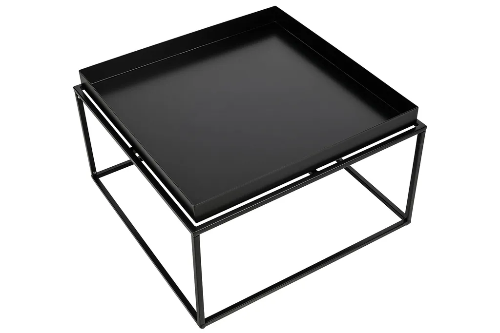 Table d'appoint stable anti-chute brun vintage pour espaces restreints - 2