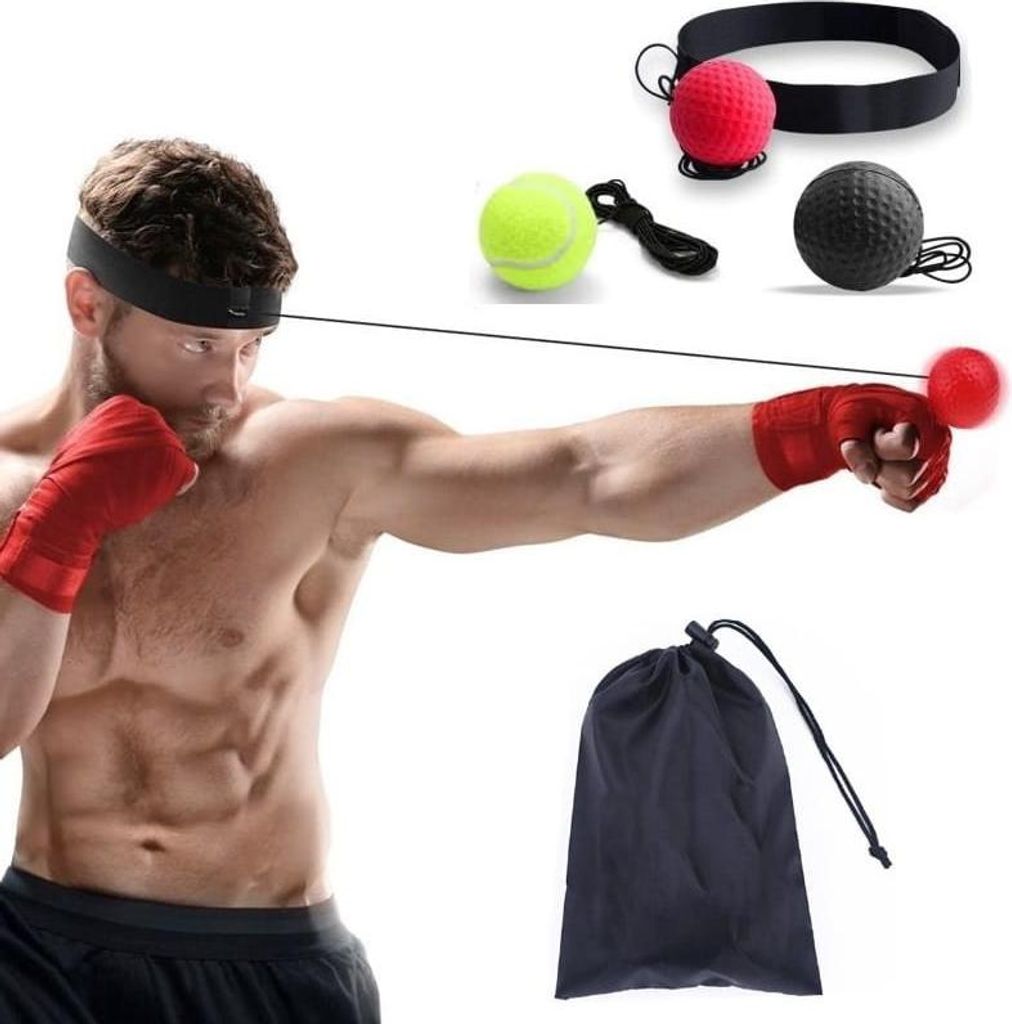 3x Palla REFLEX FIGHT + Tasche Immagine del prodotto 