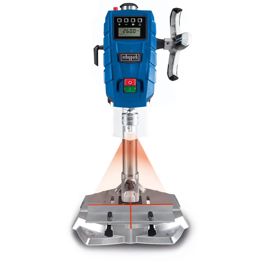 Perceuse à colonne 710W avec laser et écran digital SCHEPPACH DP55 pro - 9