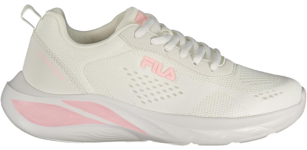 Weißer Damen Sportschuh mit Komfortschaum & rosa Akzenten