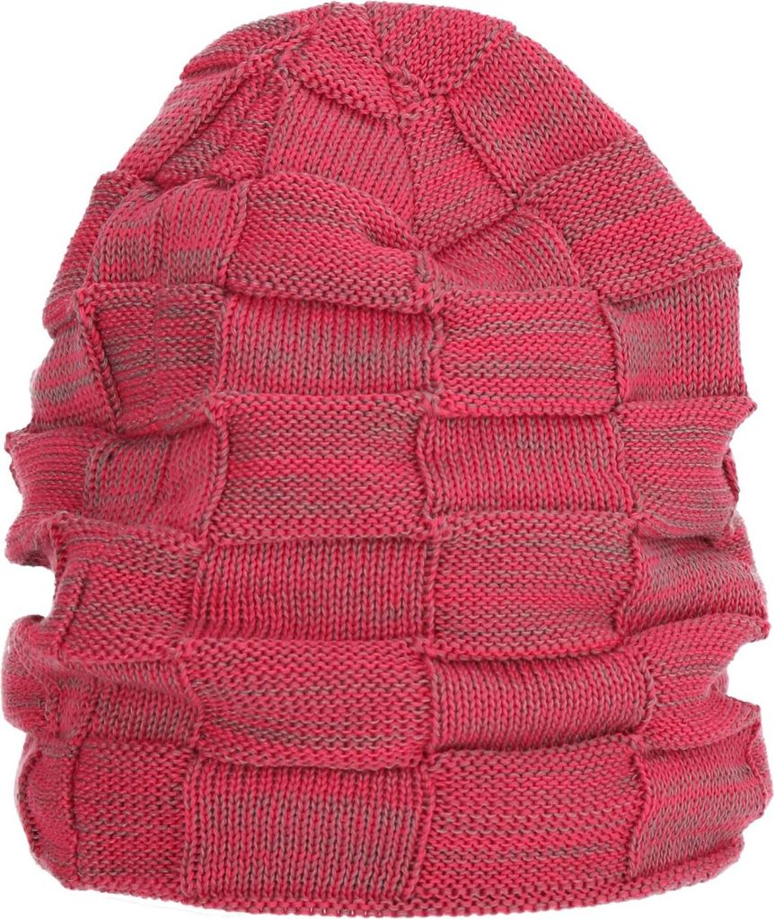 Wintermütze warm Winter Mütze Strick-Mütze Beanie-Mütze One-Size Herren Damen Uni Pink