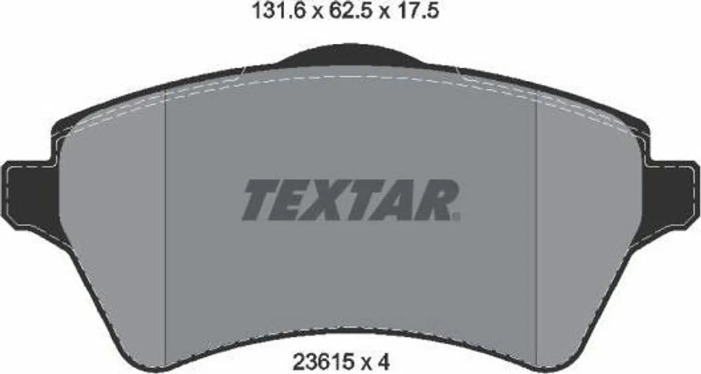 Jeu de plaquettes de frein à disque Freelander 2 - Standard OE LR021899