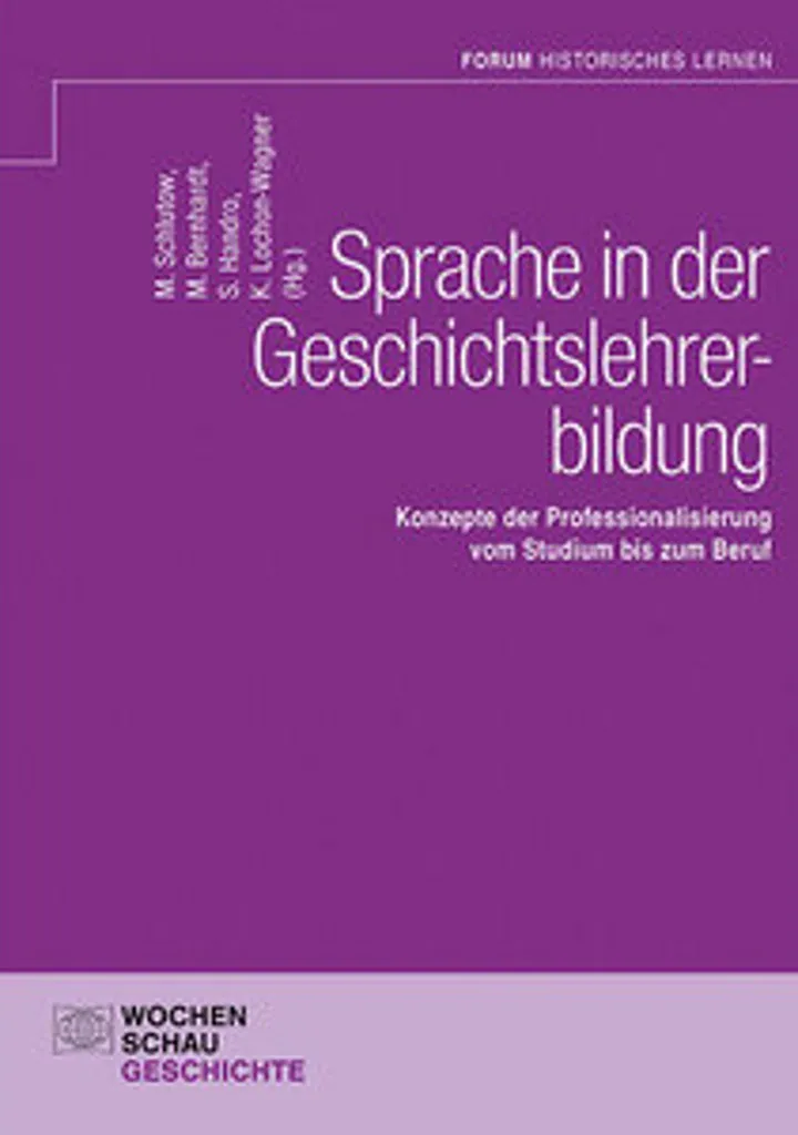 Sprache in der Geschichtslehrerbildung : guide didactique en histoire