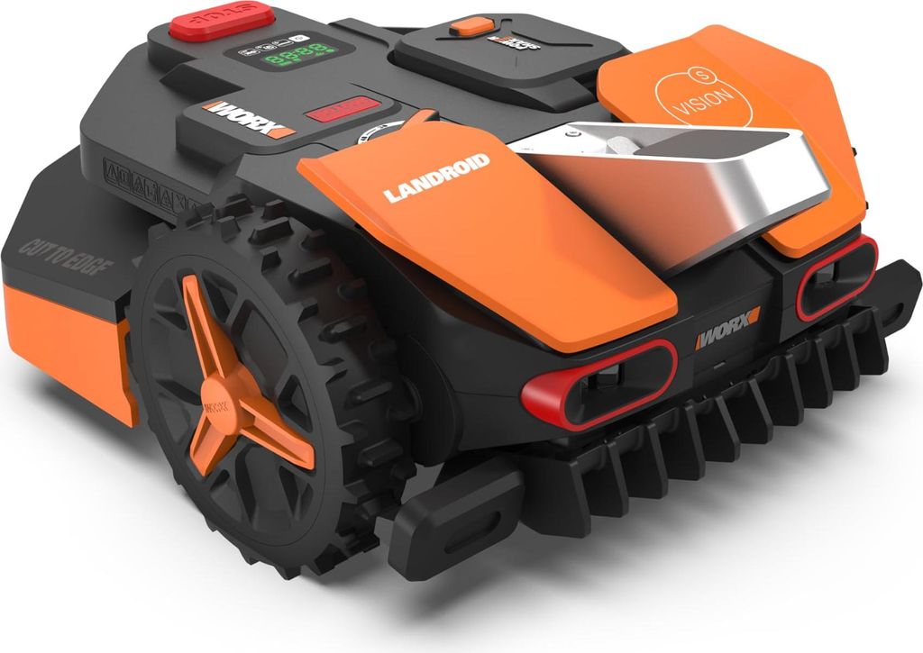WORX Landroid Vision S250 WR202E: Intelligenter Mähroboter für Gärten bis 250m²