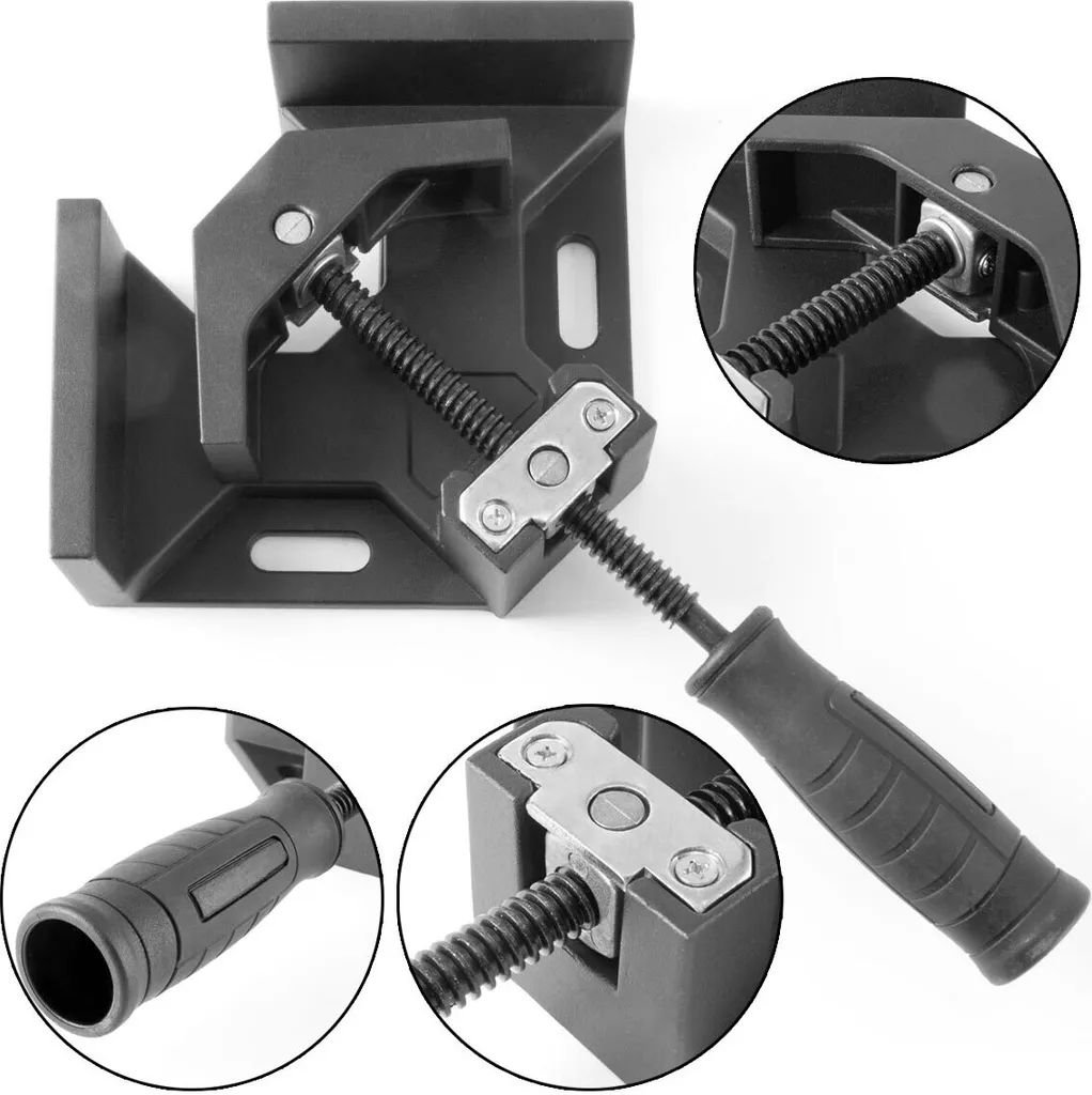 STAHLWERK Morsetto angolare WK 95 ST Morsetto angolare in alluminio per metallo, legno, plastica