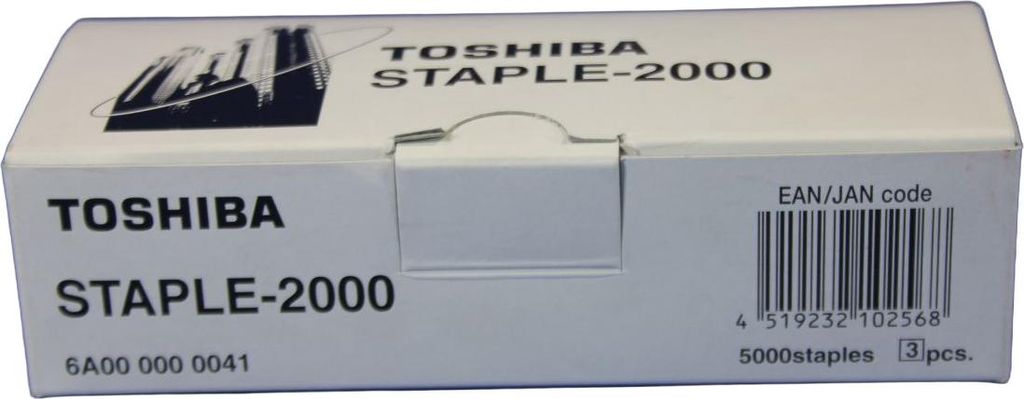 Toshiba STAPLE-2000 Klammern 6A000000041 3er-Pack für Toshiba e-Studio 287s