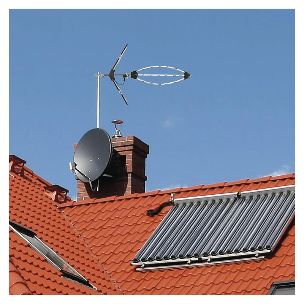 Antenne Extérieure Anti-Interférences 5G DVB-T2 Réception 200km EMOS - 4
