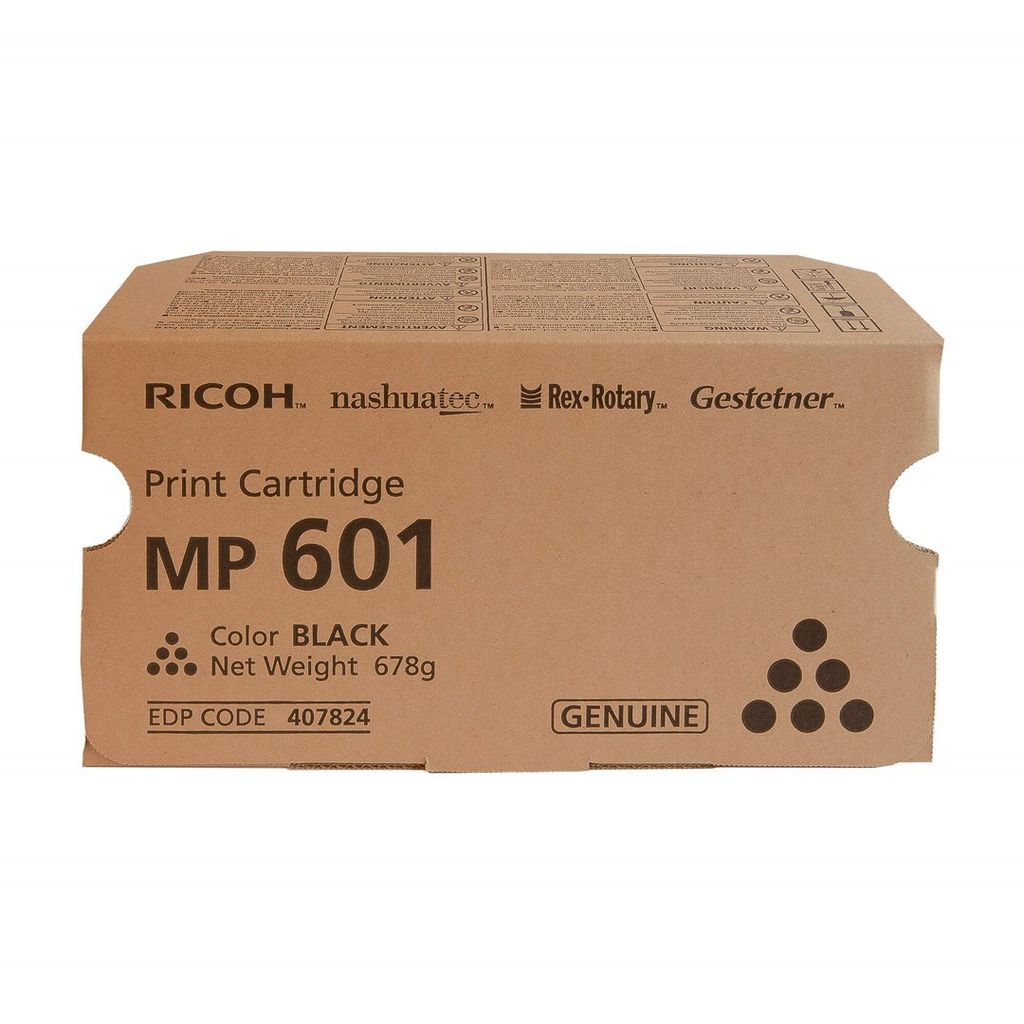 Ricoh 407824, 25000 strany, Čierna, 1 kusov Obrázok produktu 