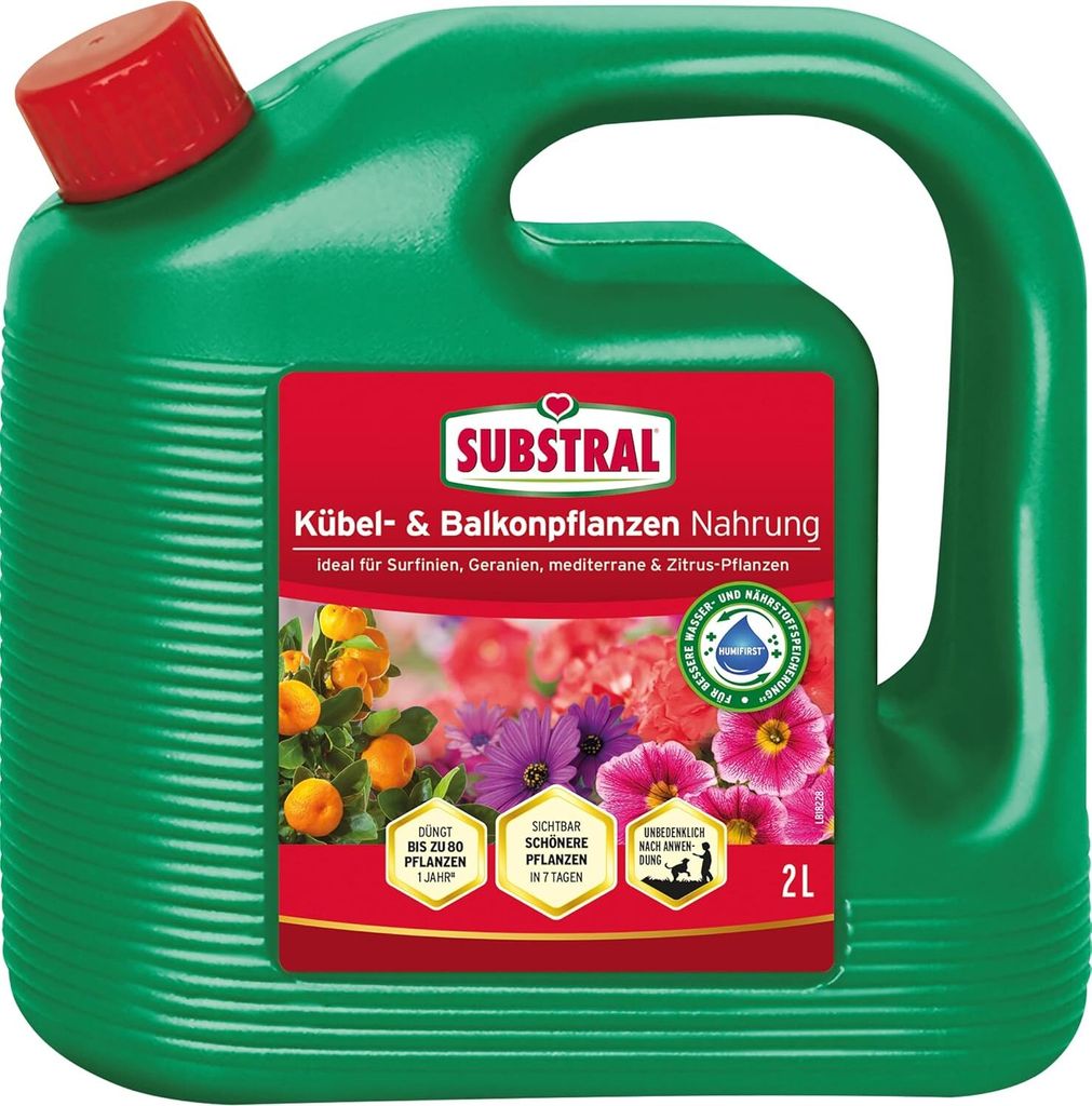 Substral Kübel- und Balkonpflanzen-Nahrung - 2 Liter