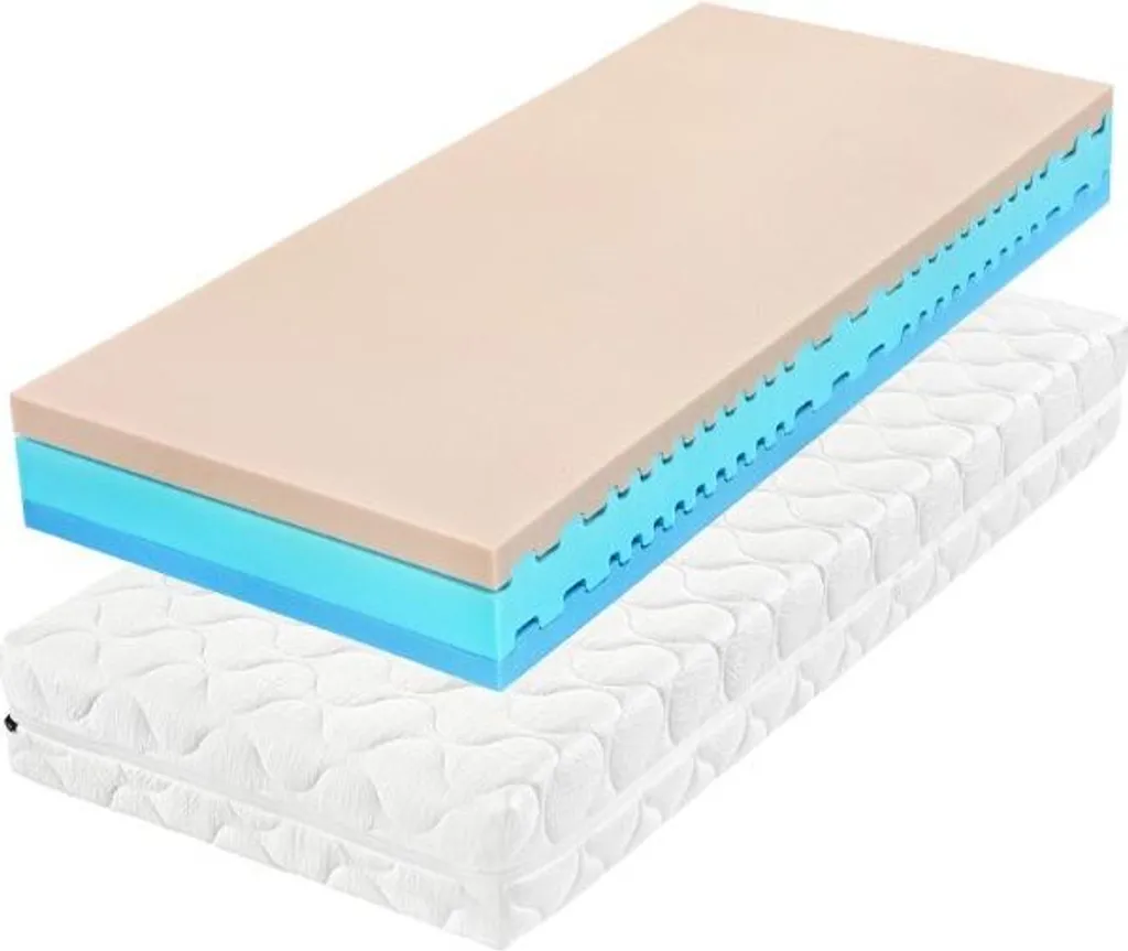 Matelas en mousse haute résilience Mr. BIG Flexifoam 26 cm blanc