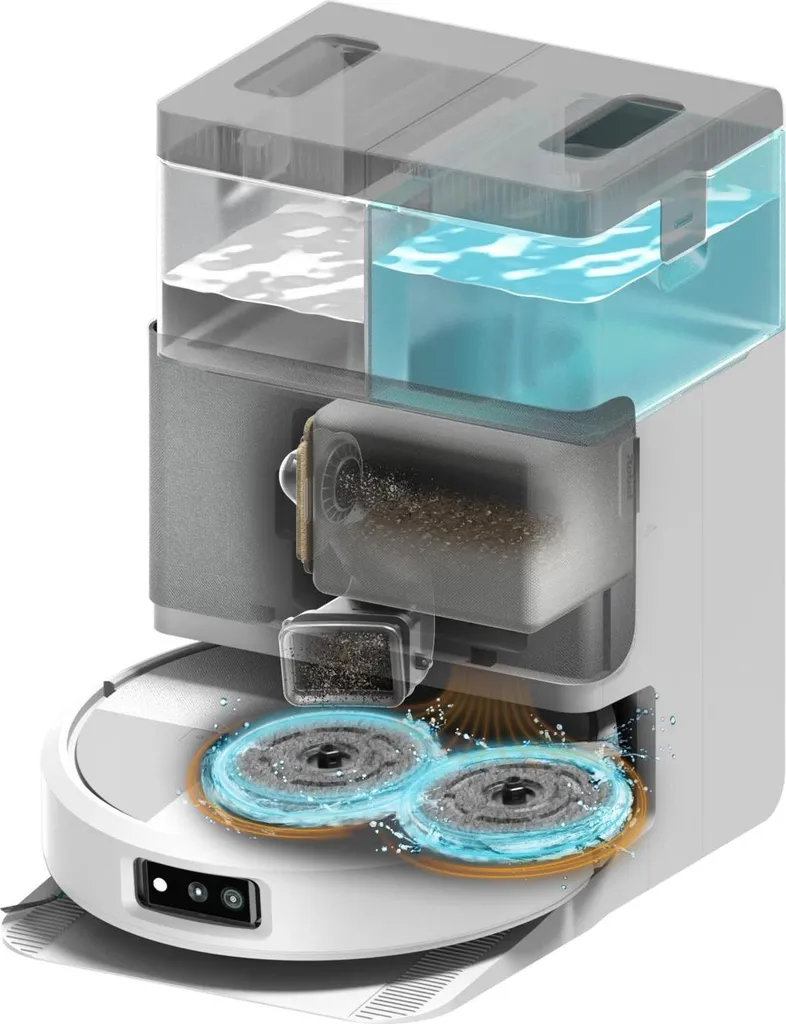 iRobot Roomba Combo 505+ avec Station AutoWash White : Robot Complet