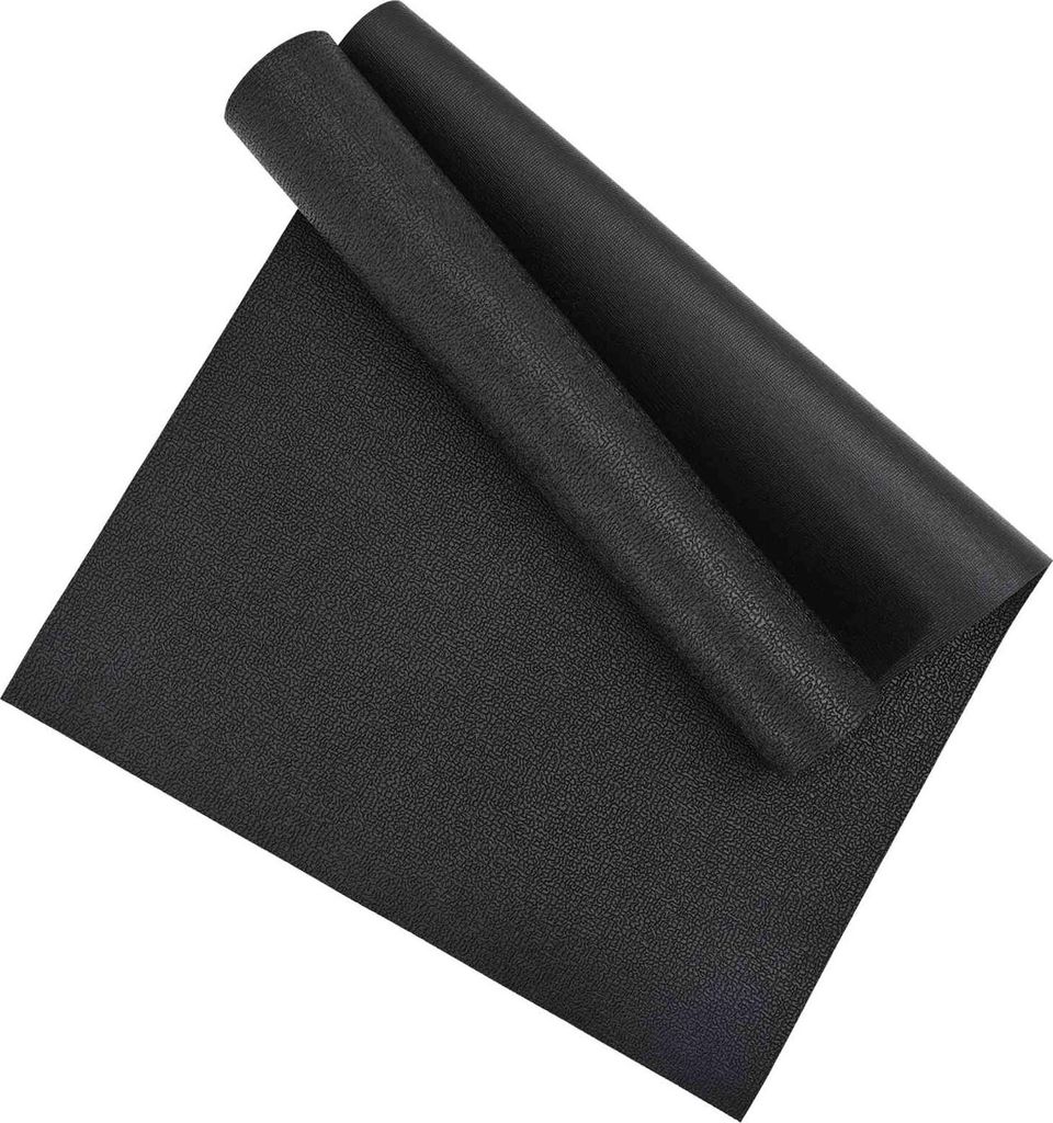 vidaXL Sport-Schutzmatte Schwarz 120 x 60 x 0,6 cm hochdichtes PVC