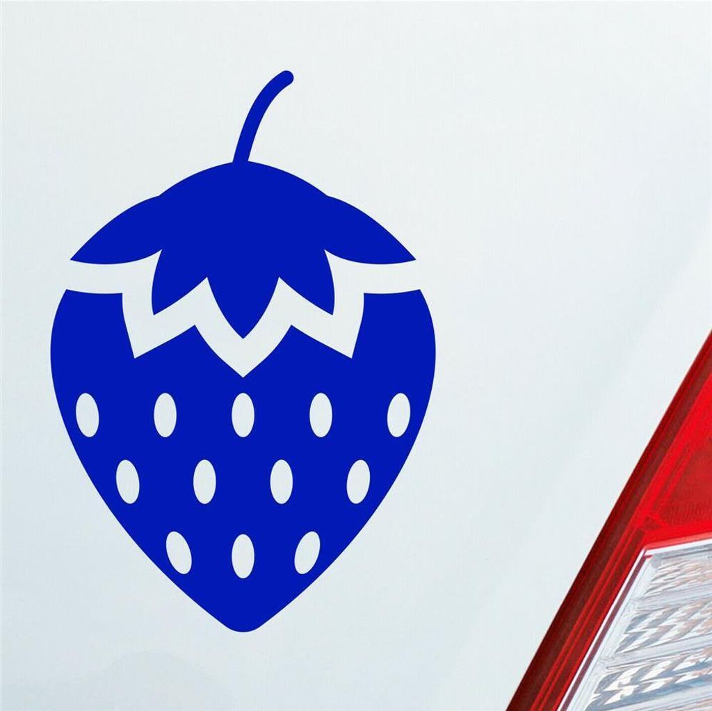 Auto Aufkleber Erdbeere Frucht Beere dominant sm Devot Produktbild 