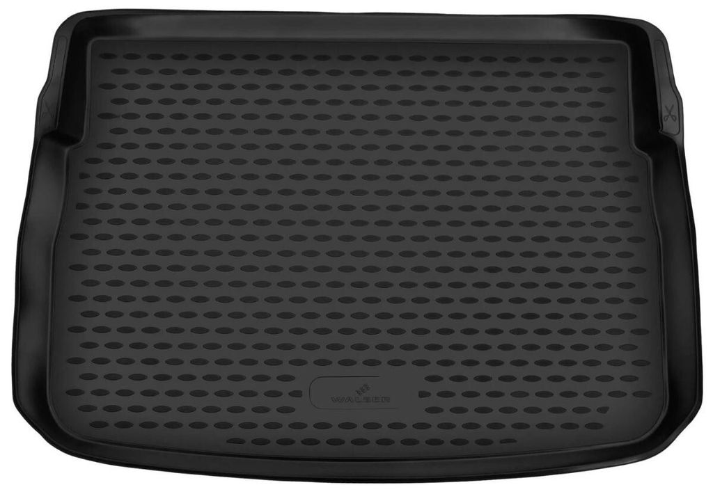 WALSER XTR Kofferraumwanne für VW Golf Sportsvan Schrägheck (AM1, AN1) 2014-2020, 100% passgenaue Antirutschmatte Auto, Gummimatte Auto, Kofferra...